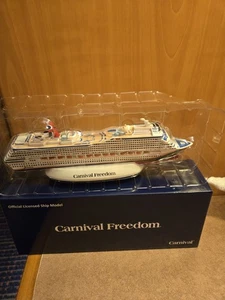 Carnival Cruise Line Collectible Model Cruise Ship Carnival Freedom - Picture 1 of 3