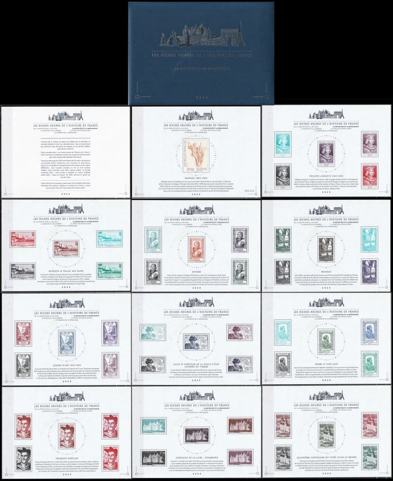 Francia 2025 Historia Francesa Edad Media Renacimiento Rafael Bayard Rabelais 10xms Foto 1 de 4