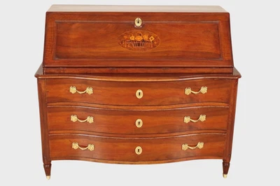 Commode scriban époque Louis XVI - Photo 1/4