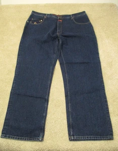 Vintage Neu mit Etikett Pepe Jeans London Wide Leg Denim Jeans Herren 44 x 32 blau Y2K - Bild 1 von 17