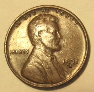 1931 D * SEMI KEY Date LINCOLN, exact CENT SHOWN * USA Only Please ! * FREE SHIP - Picture 1 of 3