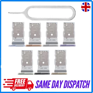 Bandeja de tarjeta SIM de repuesto para Samsung Galaxy S24 Ultra soporte doble SIM SM-S928 - Imagen 1 de 1