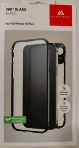 Black Rock Cover "360° Glass" für Apple iPhone 15 Plus Schwarz - Bild 1 von 3