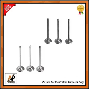 INLET VALVE & EXHAUST VALVE FOR PEUGEOT 308 1.2 HNS (EB2ADTS) PETROL ENGINE x 6 - Picture 1 of 1