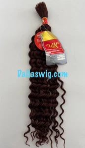 OFERTA 24K Cabello Humano Natural Onda Profunda Trenzado Cabello a Granel 24" UNO por Bolsa - Imagen 1 de 2