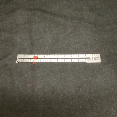 Vintage Dyno Sewing & Knitting Gauge - Free Shipping - Image 1 of 2