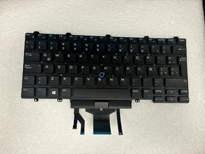 Teclado latino español retroiluminado para Dell Latitude E5450 E7450 E5470 E7470 - Imagen 1 de 2