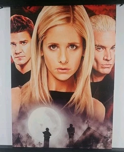 Buffy The Vampire Slayer Poster 11 1/2"x17 1/2" TV Series BuffyAngel/Spike New - Picture 1 of 1