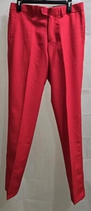 Anzughose Herren OPPOSUITS rot 36 x 34 vorne flach UK36/EU46 Retro-Look Urlaub - Bild 1 von 9
