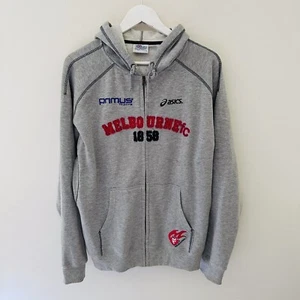 Asics Melbourne Demons AFL VFL Full Zip Jumper - Mens Size Large - Aus Post - Picture 1 of 14