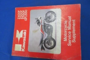 Suplemento manual de servicio Kawasaki Z400F Z500F Z550F GPz550 1983 # 99924-1040-02 - Imagen 1 de 10