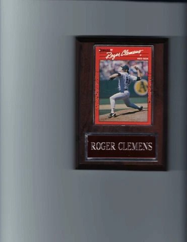 ROGER CLEMENS PLAQUE BASEBALL BOSTON RED SOX MLB   C2 Cover