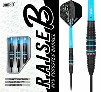 one80 Raise B BAQ Steeldarts 21/23 Gramm