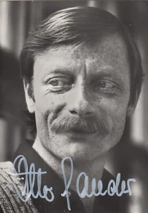 Otto Sander Original Autogramm Foto-AK Theater TV Kult 2306257 - Picture 1 of 2