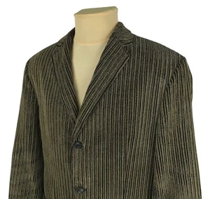 Vintage Hugo Boss Mens Brown Corduroy Blazer Jacket Size EU 52 / US 42 (XL) - Picture 1 of 14