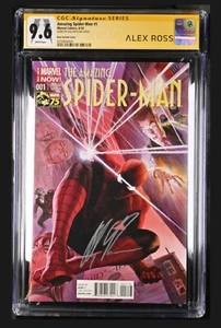 Amazing Spider-man # 1 CGC 9.6 SS *SIGNED* ALEX ROSS 1:75 Cindy Moon 1st Appear. - Picture 1 of 4
