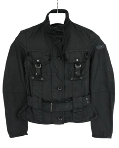 Peuterey Veste Femmes (It) 40 Mince sans Doublure Court Ceinture Poches Zippé - Afbeelding 1 van 15