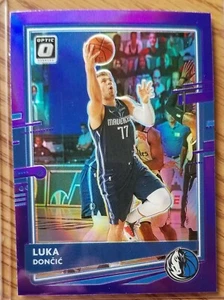 Luka Doncic 2020-21 Optic O Purple Prizm Refractor Dallas Mavericks #86 - Picture 1 of 3