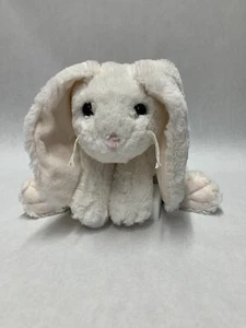 Bearington Collection liegendes weißes Häschen Kaninchen rosa Schleife Ohren - Bild 1 von 22
