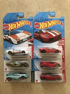 Hot Wheels Lamborghini~McLaren~Koenigsegg | Treasure Hunt, Red Editon~Super Deal - Picture 1 of 1