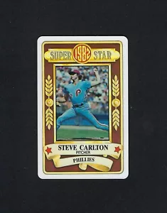 1982 Permagraphics STEVE CARLTON credit card PHILLIES Perma Graphics - Picture 1 of 2