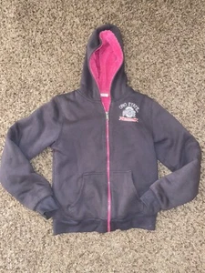 ProEdge Girls Ohio State Buckeyes Zip Up Jacket Gray and Pink Size 14/16 - Picture 1 of 7