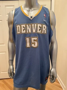 Camiseta deportiva Nike Denver Nuggets #15 Carmelo Anthony Stitched Swingman NBA para hombre 3XL - Imagen 1 de 13