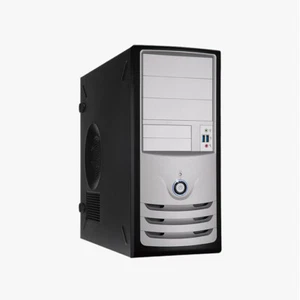 IN WIN C-Series C589 C589.CQ450TB3 ATX Mid Tower Obudowa Czarna / Srebrna - Zdjęcie 1 z 1