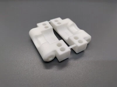 REPLACEMENT FOR TEAM ASSOCIATED RC10 3 DEGREE REAR SUSPENSION MOUNTS - Image 1 of 2