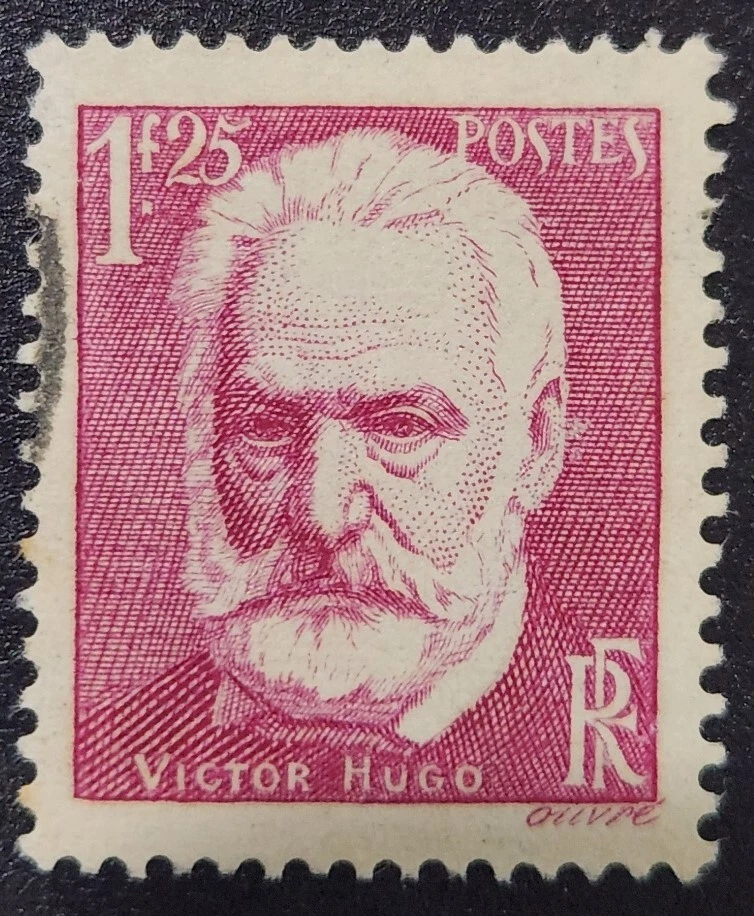 Francia - Serie Famous people - Viscto Hugo - 1935 (Yt FR 304) Foto 1 de 1