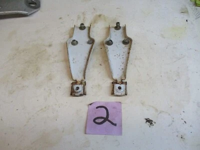 1995 Polaris Super Sport 440 Snowmobile Pair Of Hood Hinges Foto 1 de 2