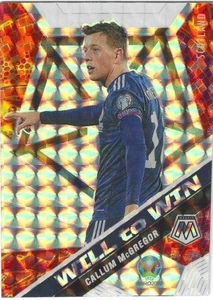 2020/21 PANINI MOSAIC UEFA EURO CALLUM MCGREGOR WILL TO WIN MOSAIC PRIZM #36 - Picture 1 of 1