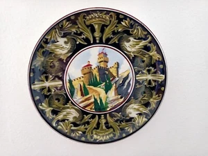 KUNSTKERAMIK,ARTISTIC CERAMICS SAMMELTELLER VINTAGE HÄNGEND - Bild 1 von 18