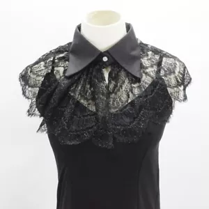 Women Detachable Lace Fake Collar False Half Shirt Neckwear Floral Fake Collar - Picture 1 of 2