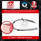 Handbrake Cable fits FORD FOCUS C-MAX TDCi 1.6D Rear Left or Right 03 to 07 Febi