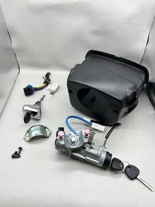 2011-2013 Kia Sorento Ignition Lock Switch Door Cylinder Key & Column Cover OEM - Picture 1 of 20