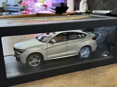 1/18 BMW F26 X4 35d Glacier Silver Dealer Edition - Image 1 of 4