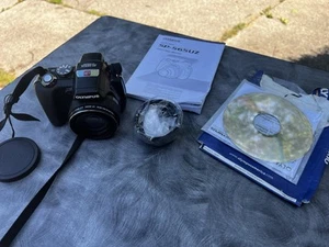 Olympus SP-565UZ 10MP Digital Camera with 20x Optical Zoom Tested & Working - Picture 1 of 7