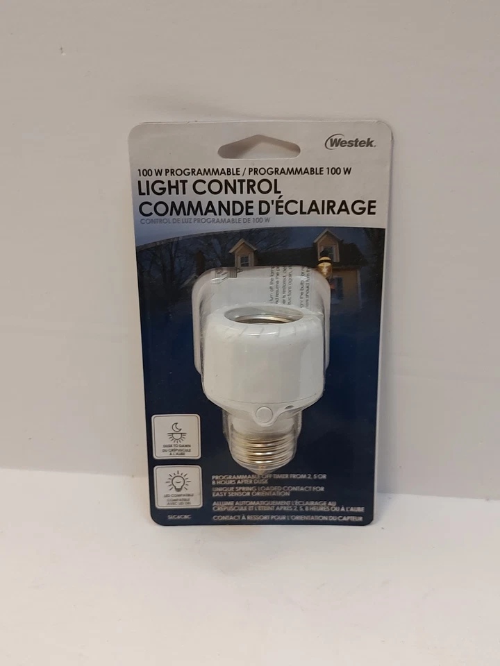 Westek SLC6C Outdoor Programmable Screw In Light Control 100W - Image 1 of 4