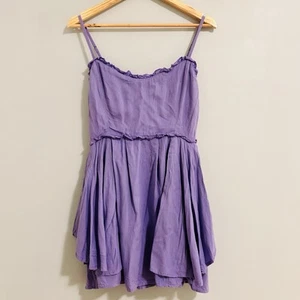 Tigerlily Mini Dress Size 8 Purple Adjustable Straps - Picture 1 of 8