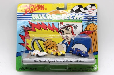 ACE Speed Racer Micro-Techs, “Classic Collector's Set #1” 1994, de colección nuevo y sellado Foto 1 de 4