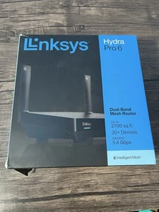 Router Linksys Hydra Pro 6 Doble Banda Wi-Fi 6 Nuevo Caja Abierta - Imagen 1 de 2