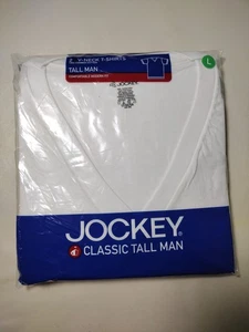 Vintage Jockey Classic Tall Man V-Ausschnitt T-Shirts - Bild 1 von 6