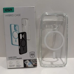 ESR Magnetic iPhone 16 Pro Case, Classic Hybrid Case (HaloLock) Clear SEHR GUT - Bild 1 von 7