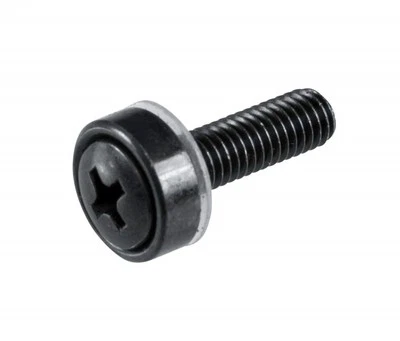 Gator Rackworks Standard Size Rack Screws; 25 Pack (GRW-SCRW025) , Black