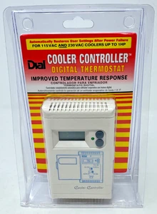 Dial 7617 115 / 230 Volt LCD Digital Thermostat for Evaporative / Swamp Coolers - Picture 1 of 3
