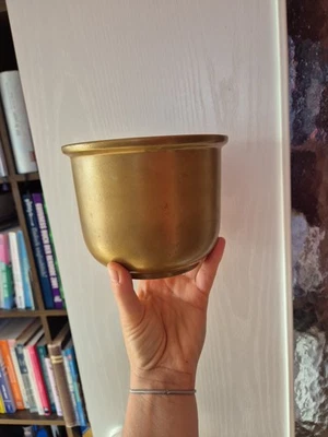 Übertopf Gold Made In Germany 195 15 Keramik - Bild 1 von 4