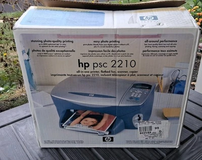 HP PSC 2210  All-In-One Printer Fax Scanner Copier Machine  BRAND NEW - Image 1 of 4