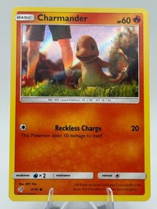 Juego de cartas coleccionables Pokémon: Detective Pikachu Charmander Holo 4/18 - Imagen 1 de 2