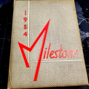 Vintage Yearbook: 1954 Milestone - Students of Hope College Michigan - Imagen 1 de 23
